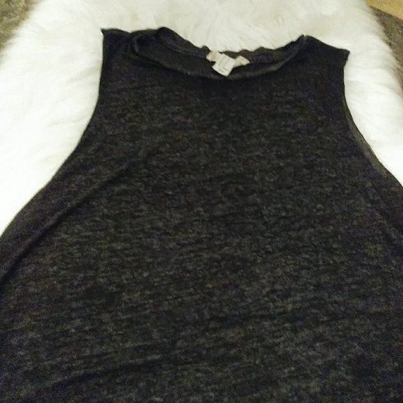 Forever 21 Sheer Black T Shirt Duster - Picture 7 of 7